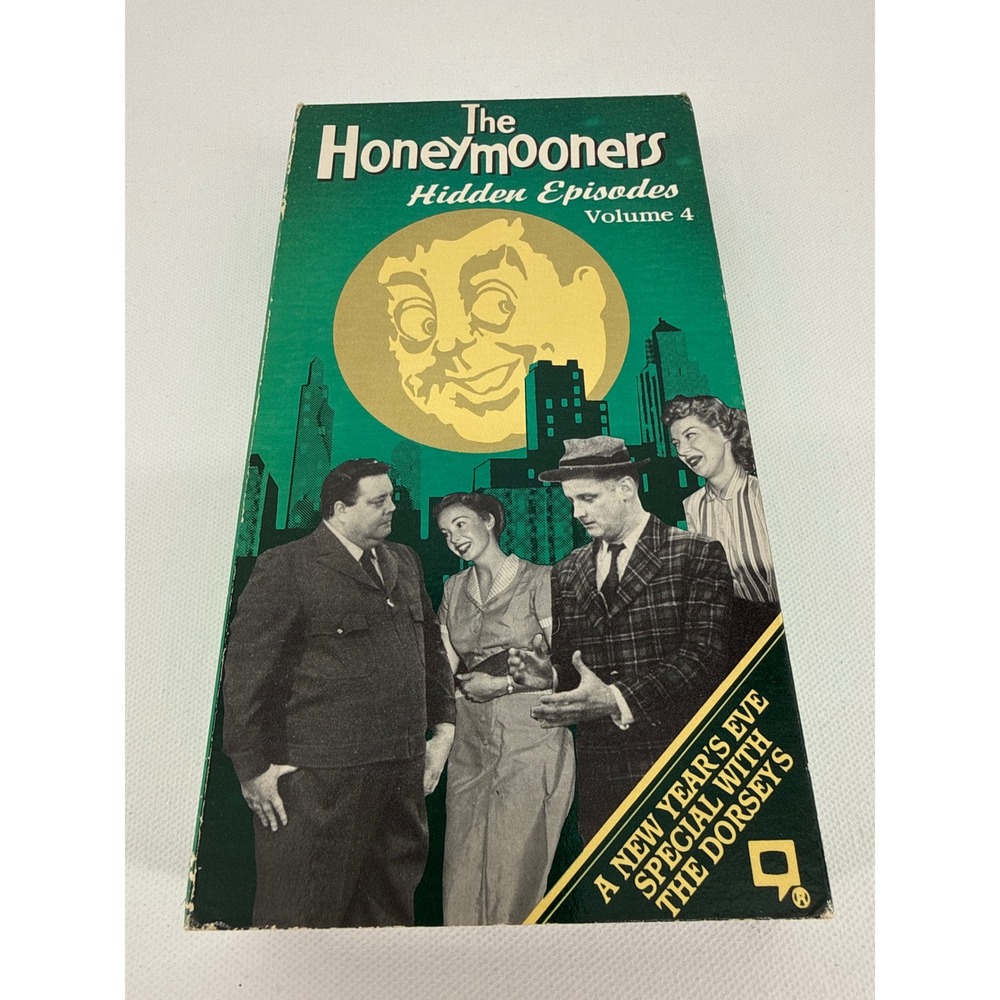 The Honeymooners Hidden Episodes Volume 4 VHS Jackie Gleason Rare MPI MP 1221